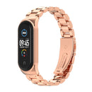 Pulseira Metálica Premium para Mi Band 10/9/8/7/6/5 – Bracelete Elegante Compatível com Xiaomi Mi Band NFC