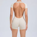 Macacão Esportivo Feminino (Jumpsuit), Conjunto Fitness com Bojo, Roupa Esportiva 2025 para Academia, Yoga e Treino