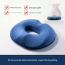 Almofada de Assento em Espuma de Memória para Alívio de Hemorroidas e Dor no Cóccix – Almofada Ortopédica em Formato Donut com Design Oco