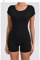 Macacão Esportivo Feminino (Jumpsuit), Conjunto Fitness com Bojo, Roupa Esportiva 2025 para Academia, Yoga e Treino