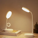 Luminária de Mesa LED Flexível com Dimmer de 3 Níveis, Alimentação USB, Proteção para os Olhos, Luz Quente e Branca, Perfeita para Casa, Escritório, Leitura e Estudos