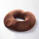 Almofada de Assento em Espuma de Memória para Alívio de Hemorroidas e Dor no Cóccix – Almofada Ortopédica em Formato Donut com Design Oco