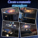 Projetor Astronauta Galáxia com 12 Filmes – Luminária LED Céu Estrelado para Quarto, Sala Gamer e Decoração