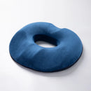 Almofada de Assento em Espuma de Memória para Alívio de Hemorroidas e Dor no Cóccix – Almofada Ortopédica em Formato Donut com Design Oco