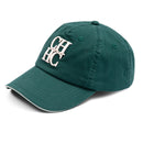 Boné de Baseball Casual Bordado “CH”, Boné de Algodão Estilo Dad Hat Ajustável, Respirável, Proteção Solar para Esportes ao Ar Livre