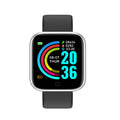 Smartwatch Y68/D20 Bluetooth – Monitor Fitness com Controle de Música, Notificações, Contador de Calorias e Rastreador de Atividades