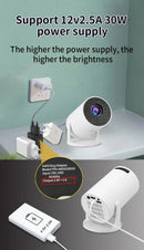 Projetor Portátil HY300 4K WiFi LED — Home Cinema 2026