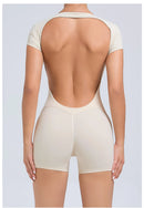 Macacão Esportivo Feminino (Jumpsuit), Conjunto Fitness com Bojo, Roupa Esportiva 2025 para Academia, Yoga e Treino