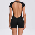 Macacão Esportivo Feminino (Jumpsuit), Conjunto Fitness com Bojo, Roupa Esportiva 2025 para Academia, Yoga e Treino