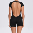 Macacão Esportivo Feminino (Jumpsuit), Conjunto Fitness com Bojo, Roupa Esportiva 2025 para Academia, Yoga e Treino