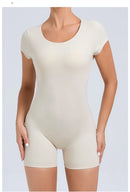 Macacão Esportivo Feminino (Jumpsuit), Conjunto Fitness com Bojo, Roupa Esportiva 2025 para Academia, Yoga e Treino