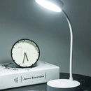 Luminária de Mesa LED Flexível com Dimmer de 3 Níveis, Alimentação USB, Proteção para os Olhos, Luz Quente e Branca, Perfeita para Casa, Escritório, Leitura e Estudos