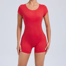Macacão Esportivo Feminino (Jumpsuit), Conjunto Fitness com Bojo, Roupa Esportiva 2025 para Academia, Yoga e Treino