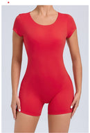 Macacão Esportivo Feminino (Jumpsuit), Conjunto Fitness com Bojo, Roupa Esportiva 2025 para Academia, Yoga e Treino