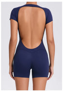 Macacão Esportivo Feminino (Jumpsuit), Conjunto Fitness com Bojo, Roupa Esportiva 2025 para Academia, Yoga e Treino