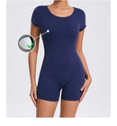 Macacão Esportivo Feminino (Jumpsuit), Conjunto Fitness com Bojo, Roupa Esportiva 2025 para Academia, Yoga e Treino
