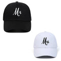 Boné Bordado “Mom & Dad”, Presente para Casais e Pais, Boné Ajustável Estilo Baseball, Presente para Dia dos Pais e Mães