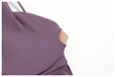 Conjunto Esportivo Feminino 2 Peças: Top Regata com Costas Estéticas + Calça Pantalona de Cintura Alta, Roupa de Yoga Respirável para Academia e Loungewear