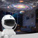 Projetor Astronauta Galáxia com 12 Filmes – Luminária LED Céu Estrelado para Quarto, Sala Gamer e Decoração
