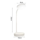 Luminária de Mesa LED Flexível com Dimmer de 3 Níveis, Alimentação USB, Proteção para os Olhos, Luz Quente e Branca, Perfeita para Casa, Escritório, Leitura e Estudos