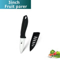 Conjunto de Facas de Cerâmica (3, 4, 5 e 6 polegadas), Faca de Chef, Faca Utilitária, Faca Serrilhada para Pão e Faca de Descascar – Lâmina de Zircônia para Cozinha