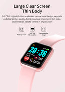 Smartwatch Y68/D20 Bluetooth – Monitor Fitness com Controle de Música, Notificações, Contador de Calorias e Rastreador de Atividades