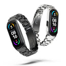 Pulseira Metálica Premium para Mi Band 10/9/8/7/6/5 – Bracelete Elegante Compatível com Xiaomi Mi Band NFC